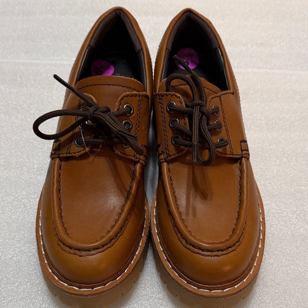 Marc Fisher Brown Genuine Leather Shoes 8.5 New